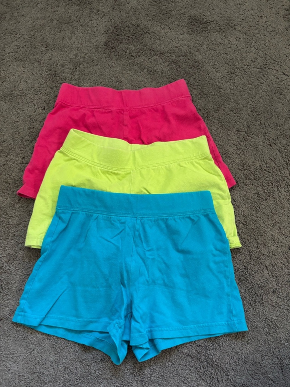 Lot of 3 Circo Shorts 100% Cotton Girls Size L 10-12